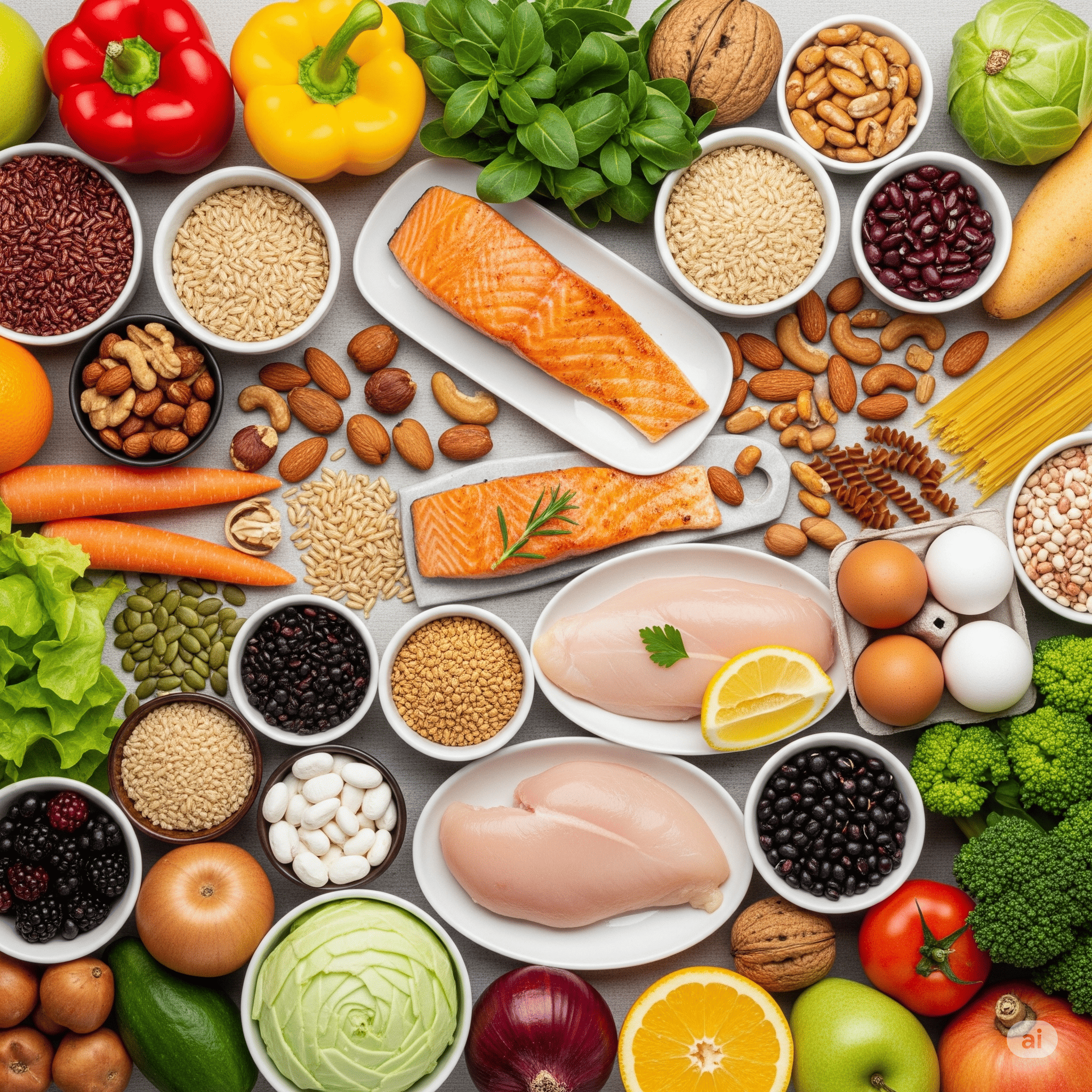 Todos los grupos de alimentos al alcance de nuestra mano